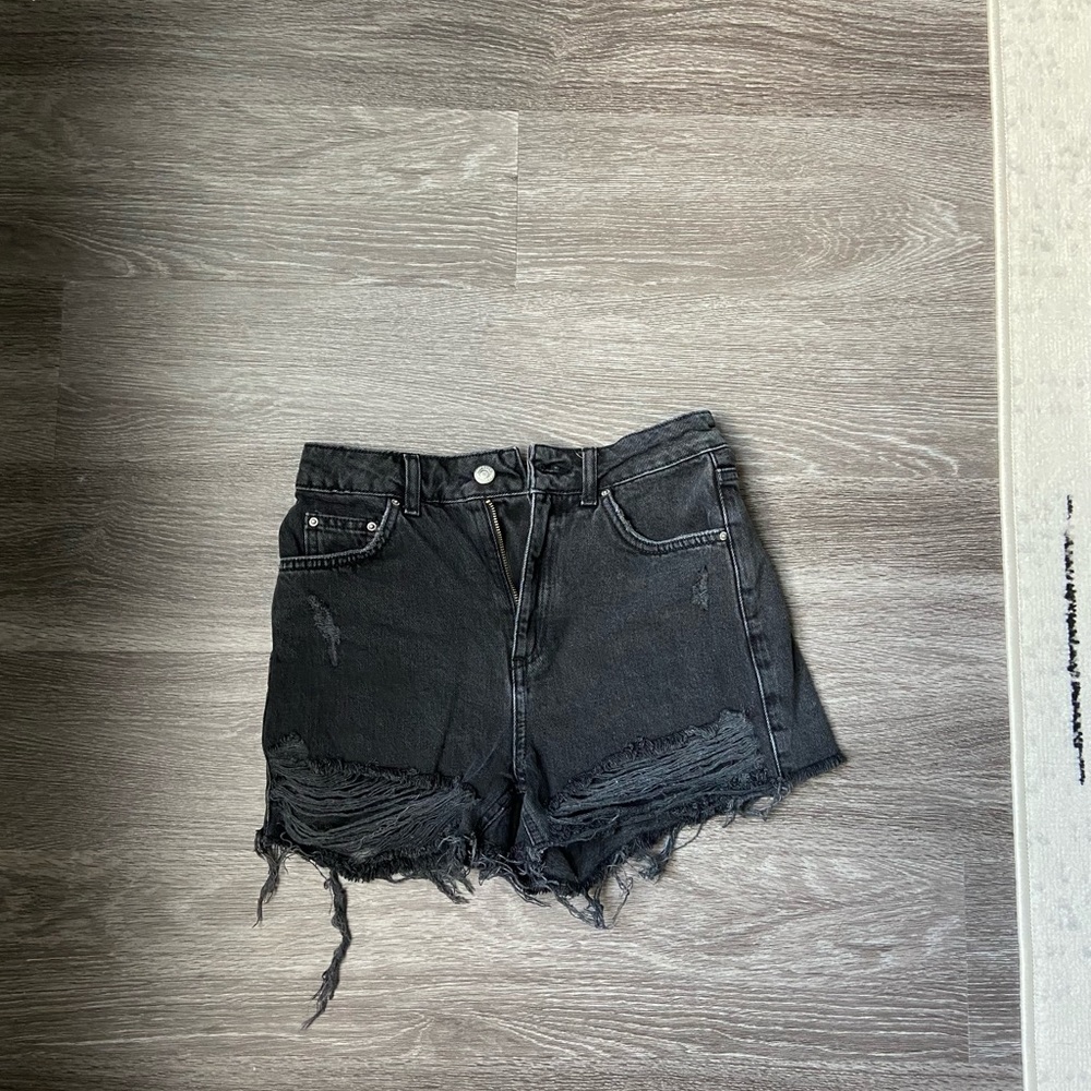 Top Shop Moto mom shorts